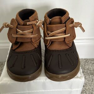 Sperry baby rubber boots